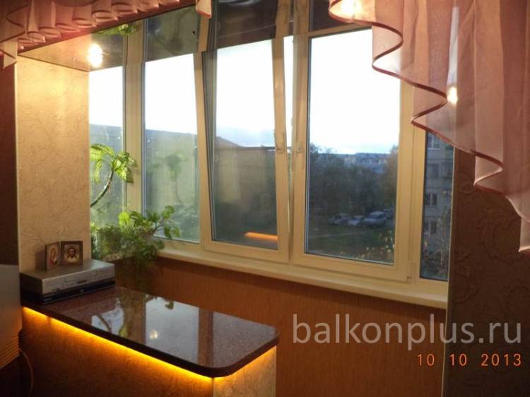 Объединение балкона с комнатой или кухней