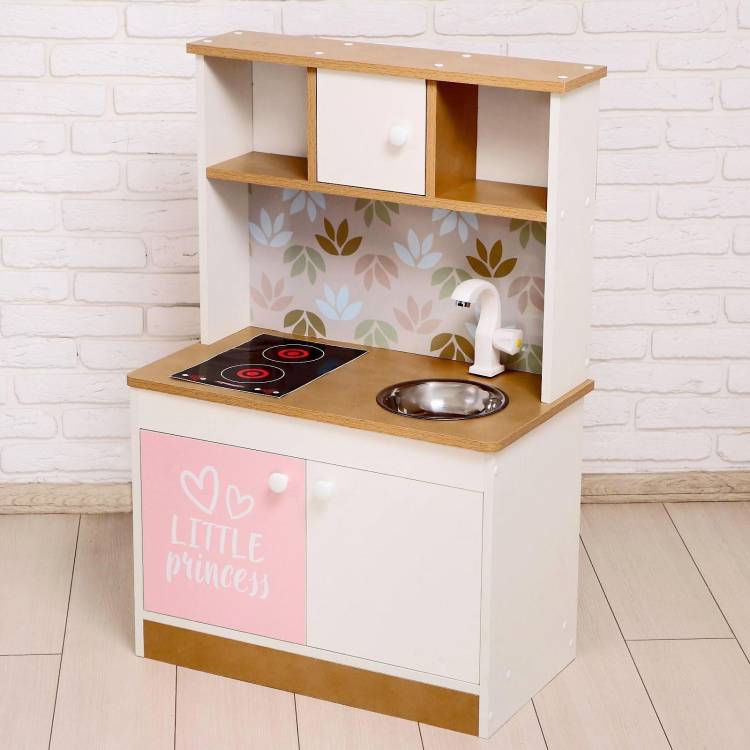 Игровая мебель «Детская кухня», цвет корпуса бел