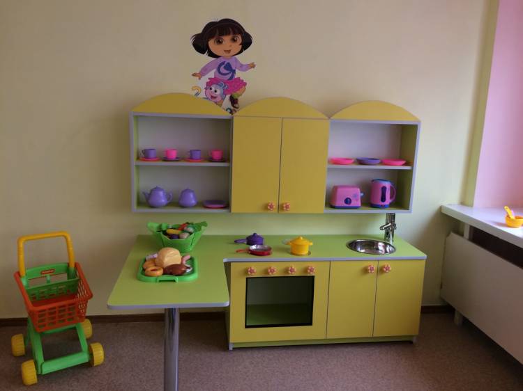 Игровая мебель кухня Хозяюшка детская ( Тумба Хозяюшка ДУ-ИМ-0
