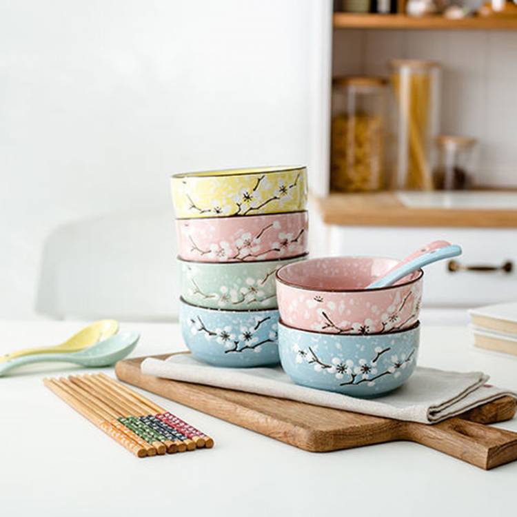 Набор посуды, керамическая чаша, рисовая чаша, необычная чашка для еды, маленькая чаша, набор посуды, японская посуда, су