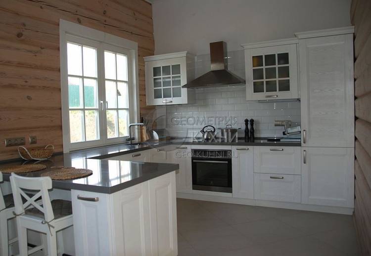 Белая кухня в интерьере (фото)