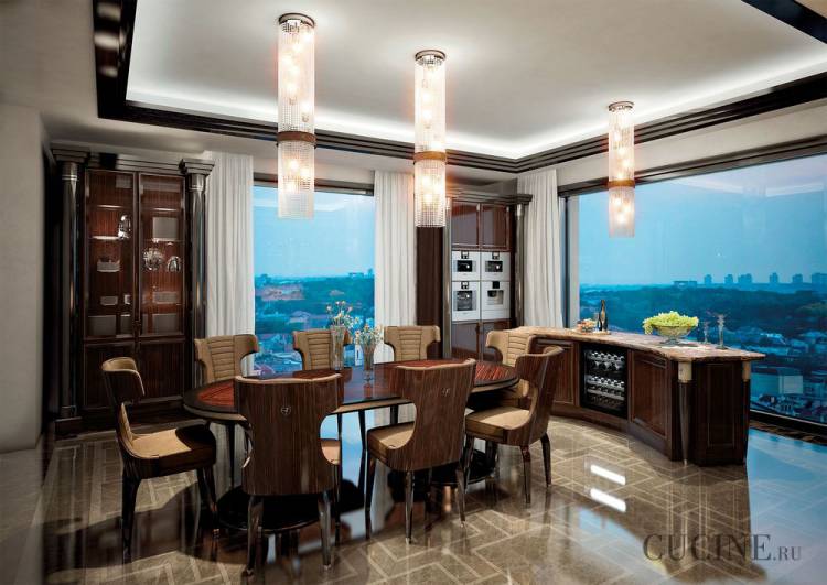 Дизайн интерьера и фотографии кухни-столовой и гостиной-столовой