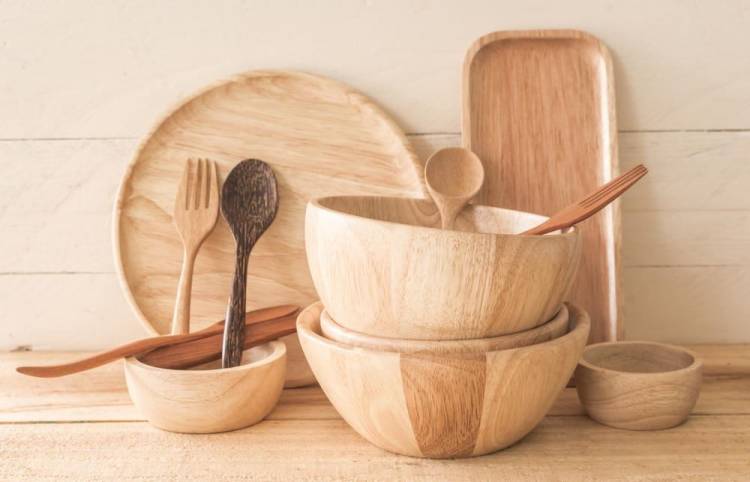 Правила ухода за деревянной посудой
