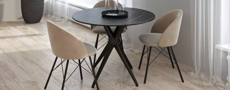 Кухонный стол Лаворо круглый