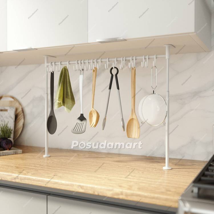 Металлический держатель для кухонных принадлежностей Anywhere Tension
