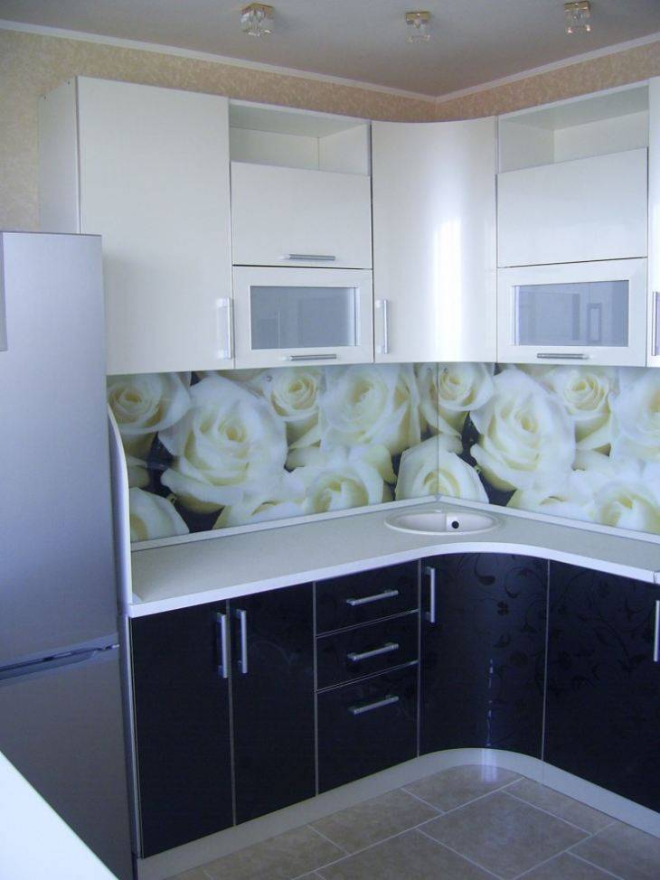Бело черная кухня: 96+ идей стильного дизайна