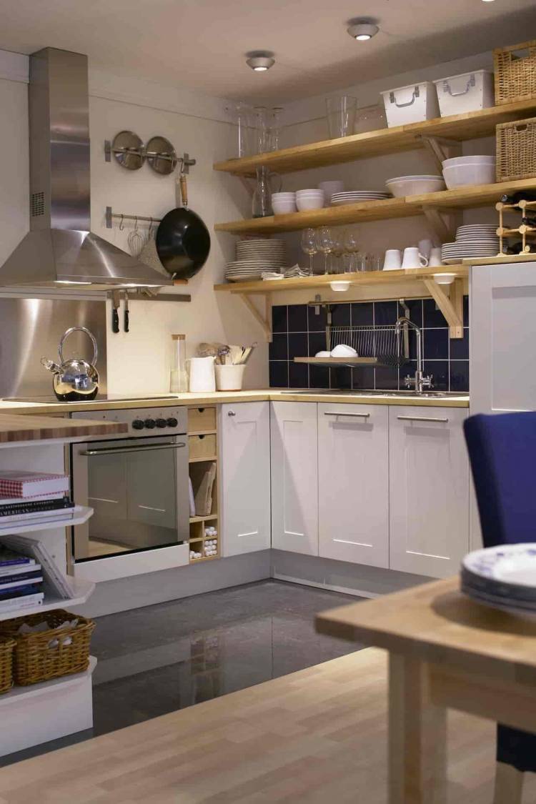 Кухонные полки: 101+ идей стильного дизайна
