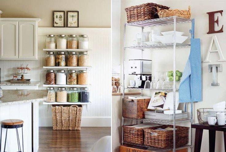 Стеллаж на кухню: 104+ идей стильного дизайна
