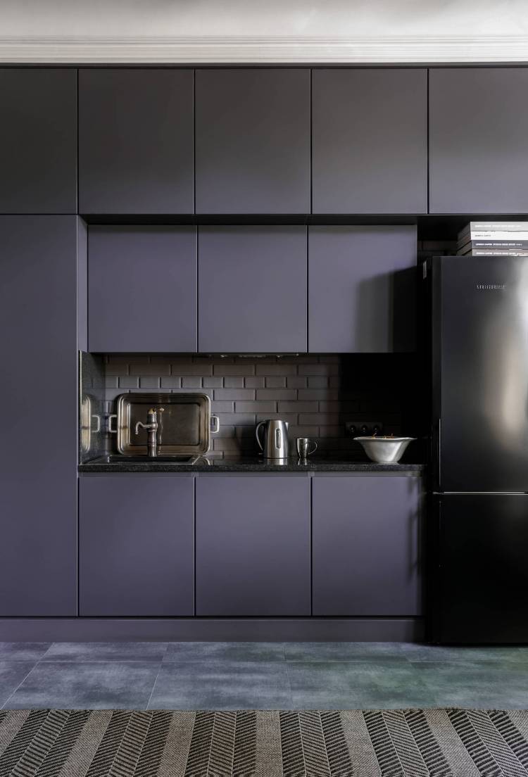 Кухня брусничного цвета: 58+ идей стильного дизайна