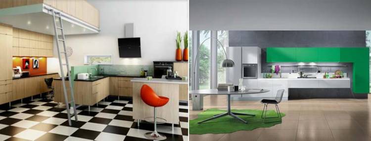 Кухня в стиле авангард интерьер, фото, дизайн, ремонт