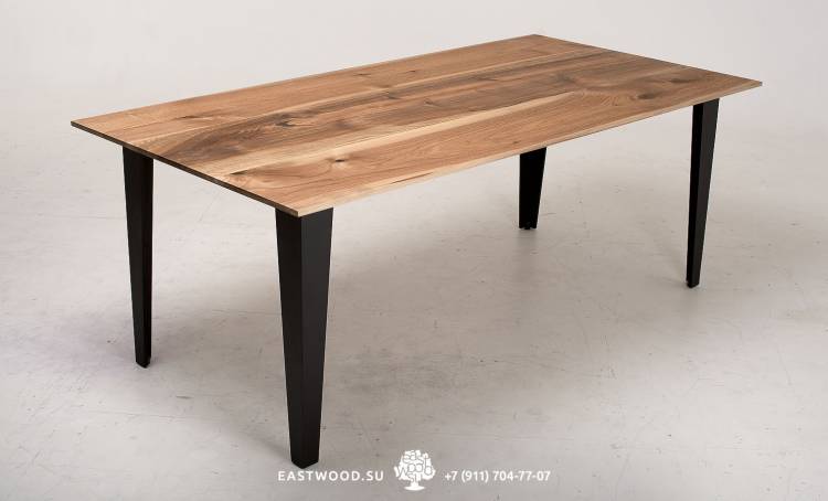 деревянный стол с узкой кромкой Tini Prism