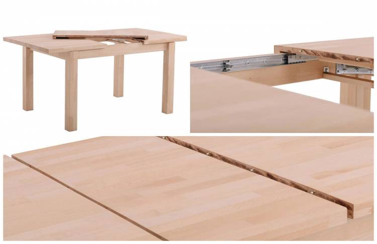 Раскладные и раздвижные деревянные столы в интернет-магазине мебели klen