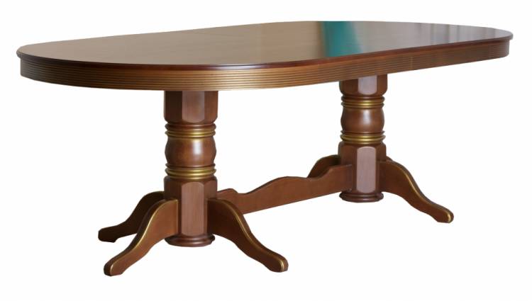 деревянный раздвижной овальный стол Эллада Р