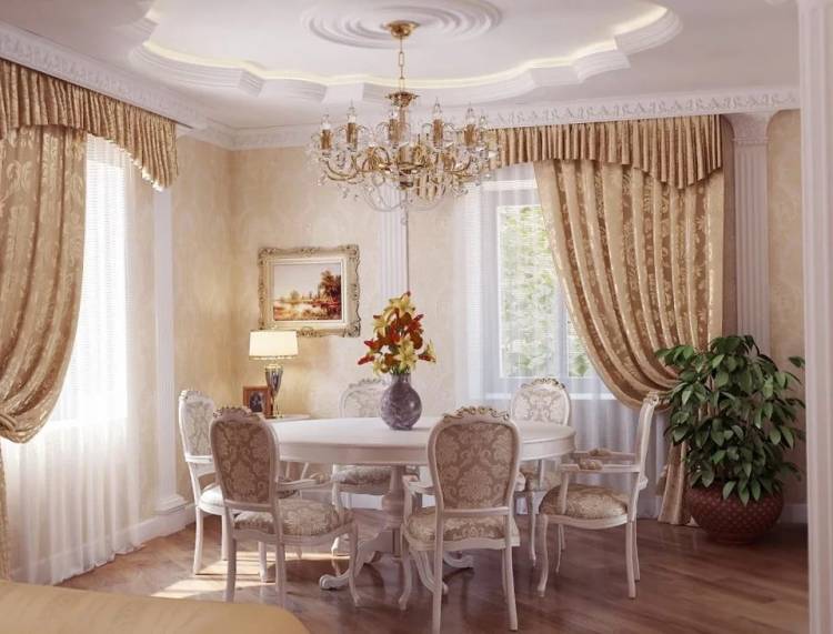 Заказать индивидуальный пошив штор для кухни в Москве и области