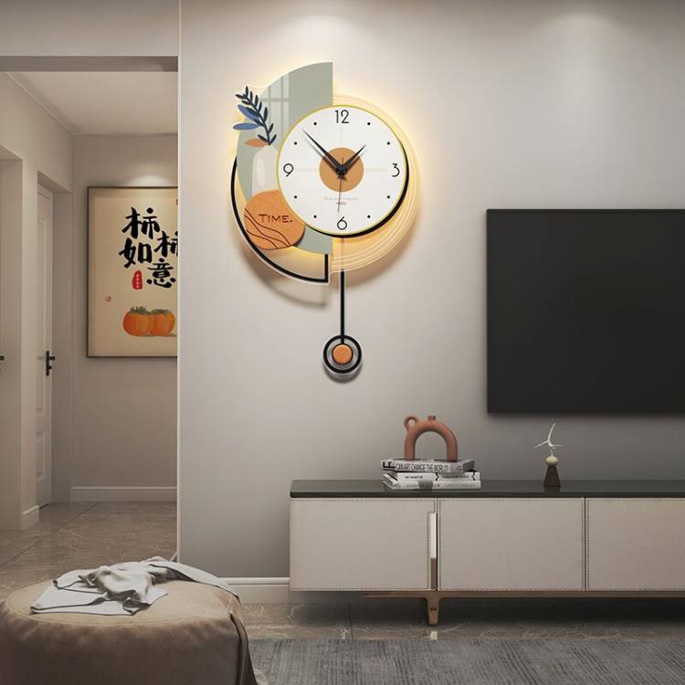 Настенные часы для кухни в скандинавском стиле, Необычные стильные украшения для спальни, мебель для гостиной, WWH