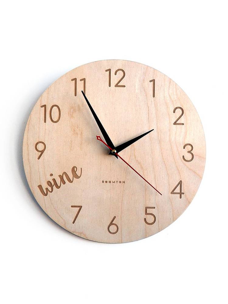Часы настенные на кухню Wine