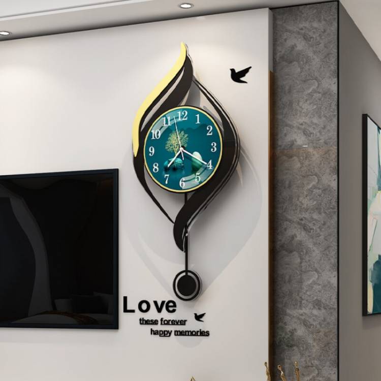 Электронные большие настенные часы в японском стиле, креативные стильные настенные часы, часы для кухни, часы для дом