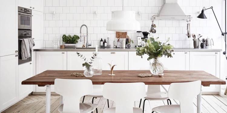 Основные правила и тонкости оформления кухни в скандинавском стиле