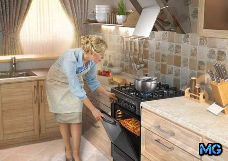 Плита гефест в интерьере кухни: 92 фото дизайна