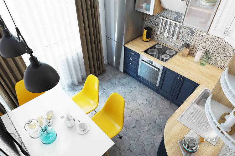 Желтые стулья для кухни в интерьере: 83+ идей дизайна