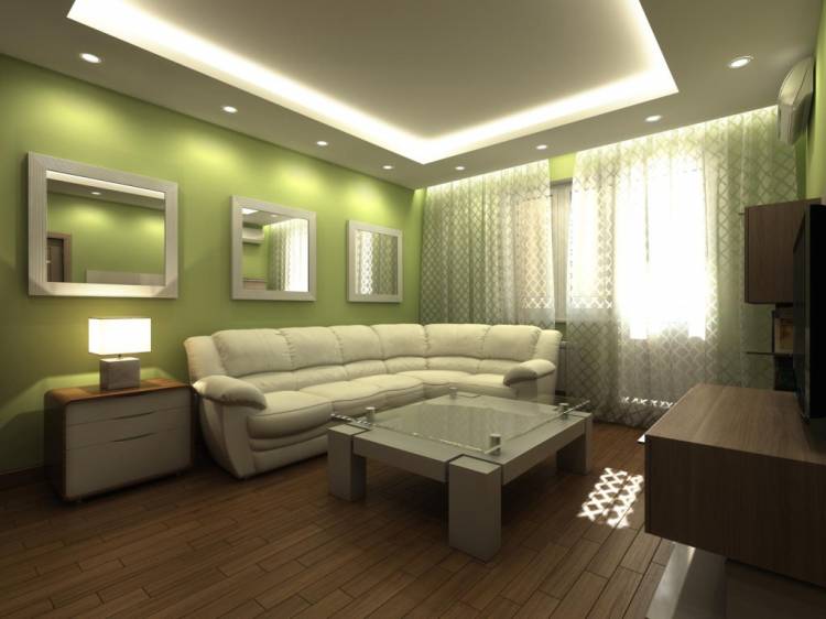 Дизайн фотографий потолков из гипсокартона для спальни, кухни и гостиной