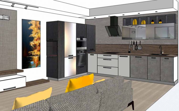Дизайн интерьера кухни вашей мечты в Петрозаводске от компании Арт-мебель