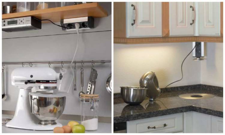Как правильно и красиво разместить розетки и выключатели в дизайне кухни