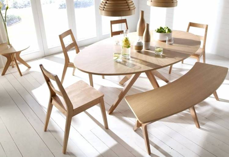 Скандинавский столы и стулья в стиле модер