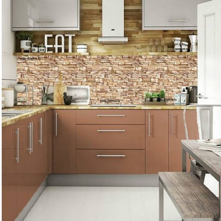 Камень Соренто», настенная панель, кухонный фартук, пластиковый Декор ABS кухонная настенная панель, кухонный фарту