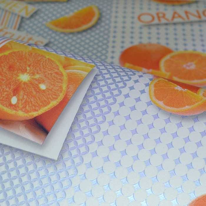 Обои виниловые на бумажной основе супер-мойка Sintra Decoration оранжевые 0