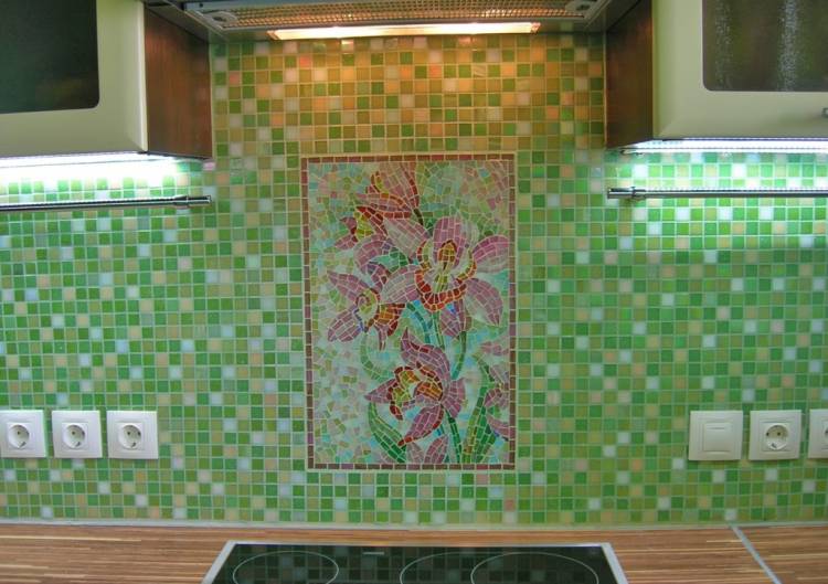 Плитка-мозаика для кухни