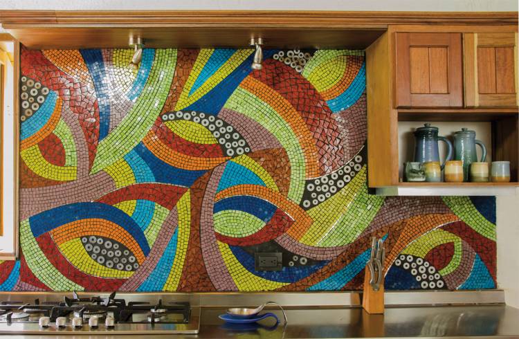 Кухонная мозайка на вашей кух