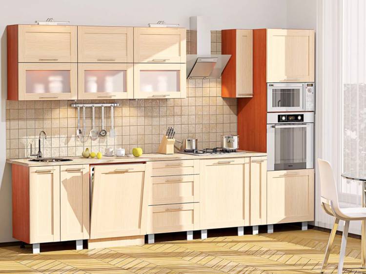 Как спроектировать кухонные шкафы под встраиваемую бытовую технику