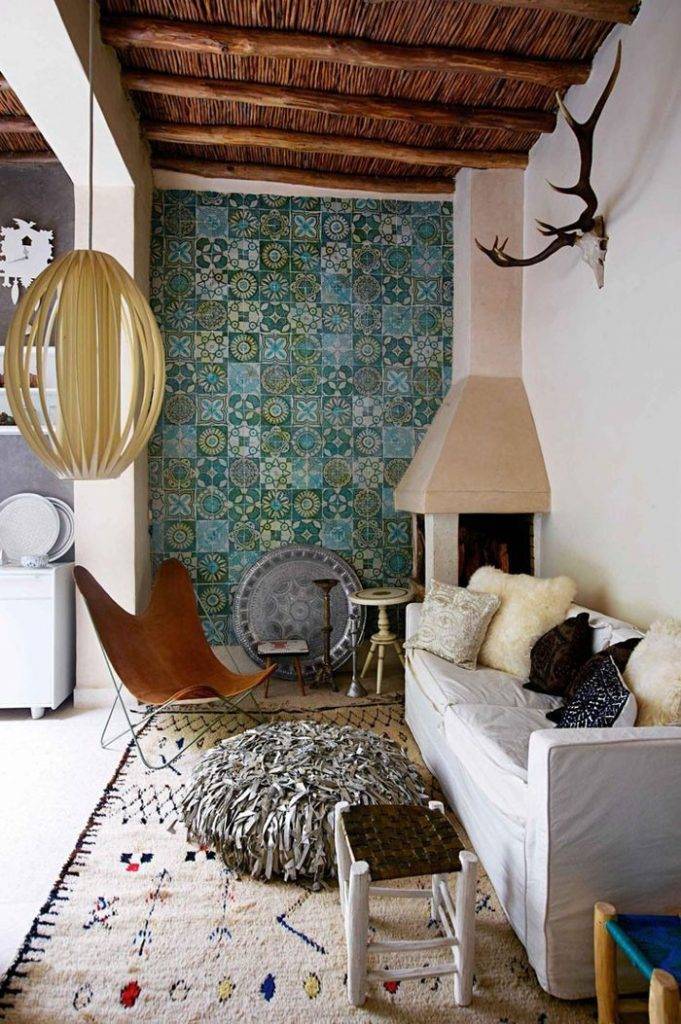 Марокканский стиль в интерьере с помощью плитки