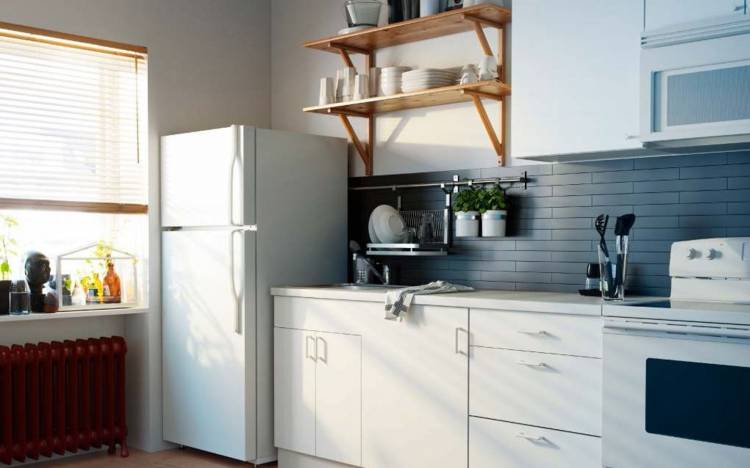Дизайн дизайнерских , как вписать холодильник в интерьер кухни