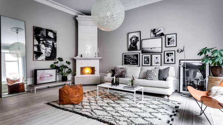 Скандинавский стиль в интерьере квартиры − описание, фото дизай