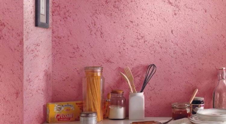 Покраска стен на кух