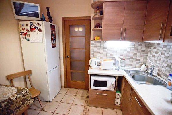 Кухни хрущевки угловой дизайн с холодильником: 89 фото идей