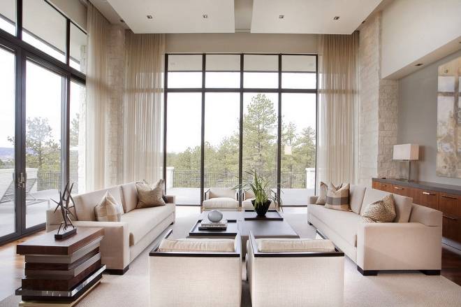 Панорамные окна в квартире в пол, дизайн квартир с панорамными окнами, варианты интерьер
