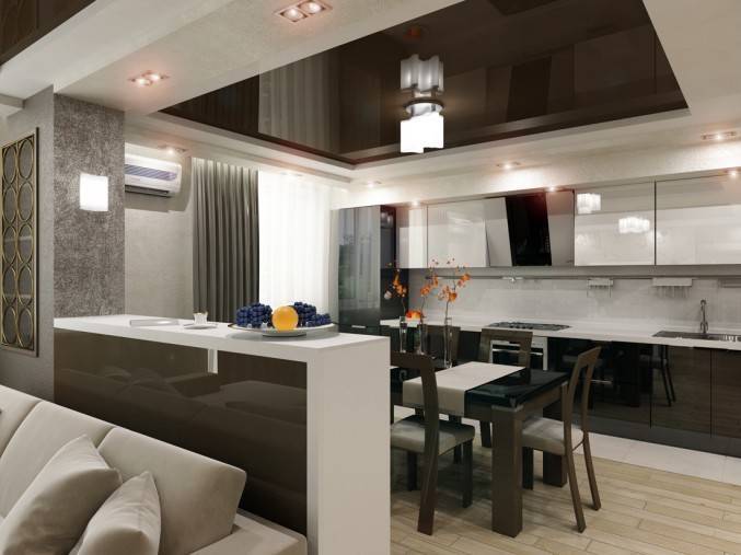 Прихожая кухня гостиная: 104+ идей стильного дизайна