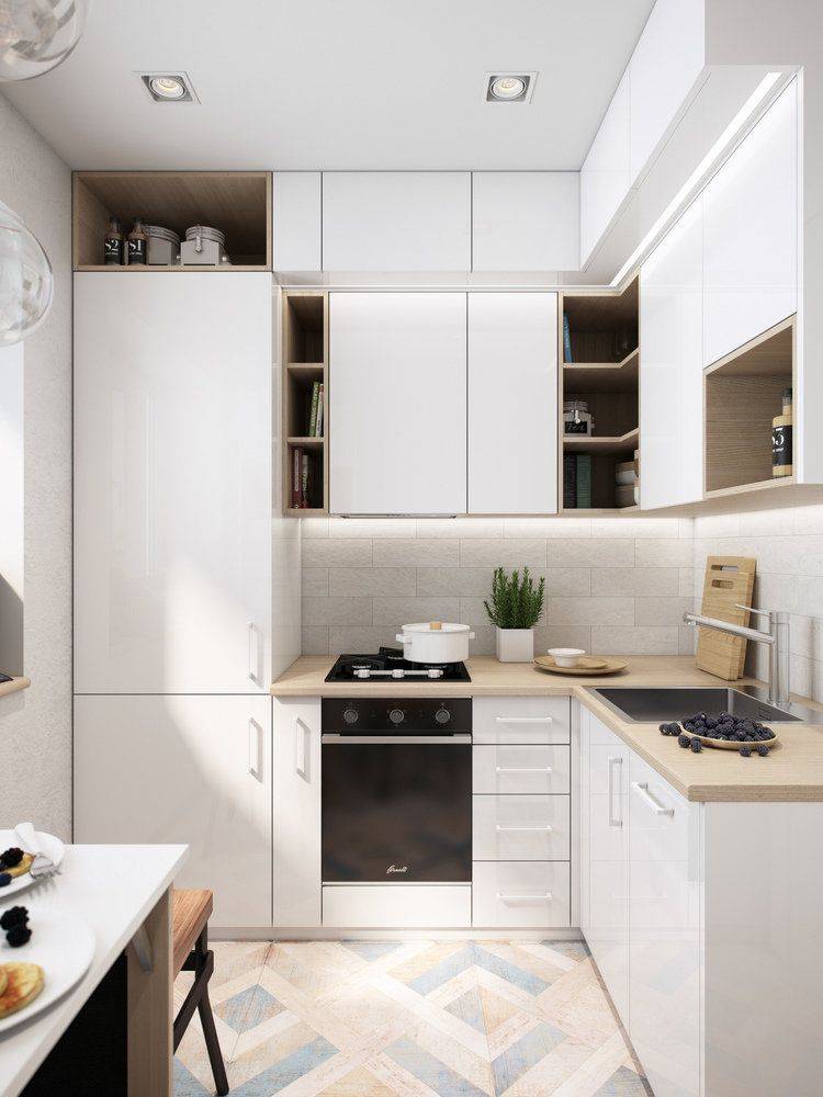 Современная маленькая кухня: 111 идей утонченного дизайна
