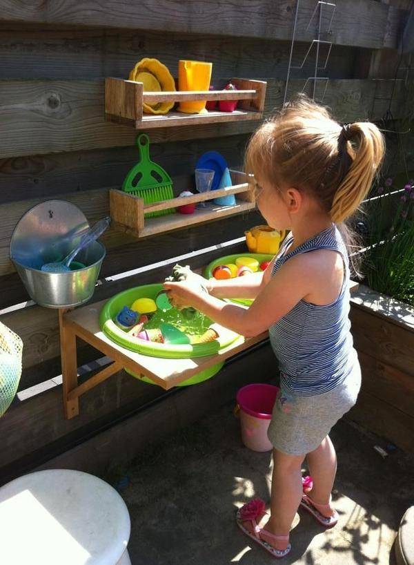 Как сделать детскую кухню своими руками из коробок, старой мебели или дерев