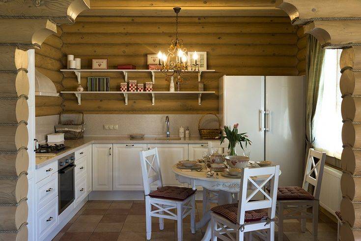 Небольшая кухня в частном доме дизайн: 98 фото идей