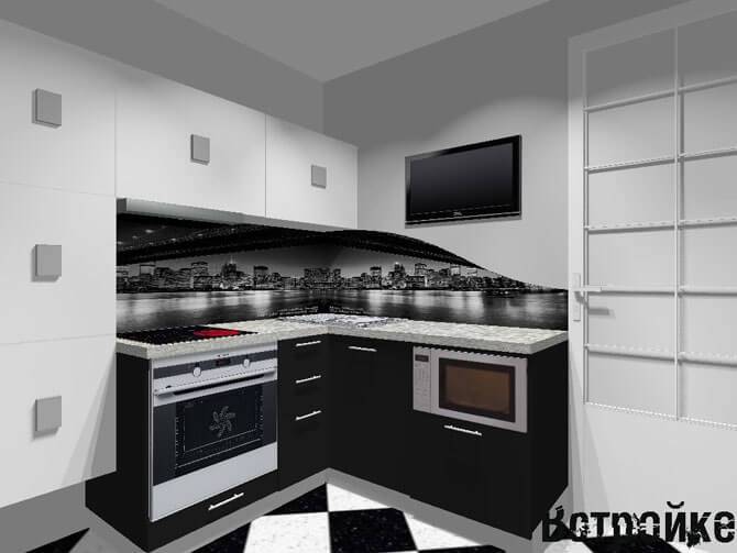 Интерьер кухни в квартире панельного дома: 90 фото дизайна