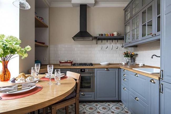 Интерьер треугольной кухни: 93+ идей стильного дизайна