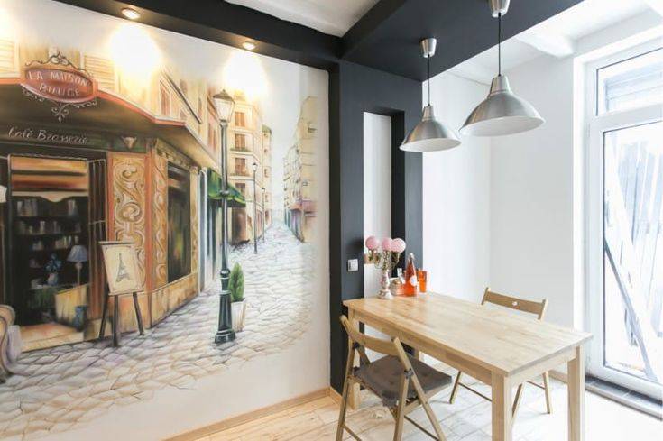 Дизайн кухни в стиле французского кафе: 100 фото дизайна