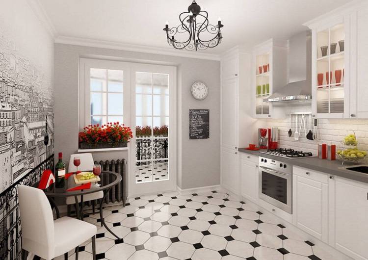 Дизайн кухонь во французском стиле