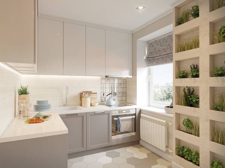 Дизайн как сделать небольшую кухню более просторной и компактной