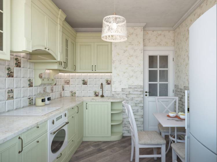 Люстра на кухню в стиле Прованс: 111 фото дизайна