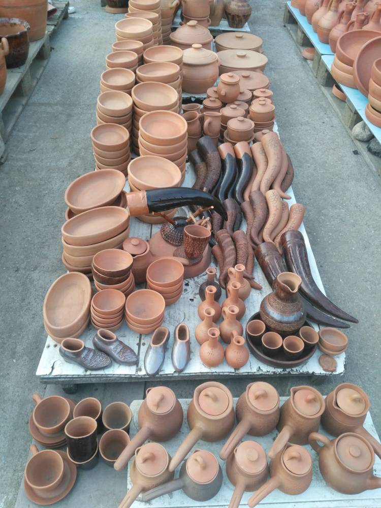 Глиняная посуда ручной работы недорого в Москв